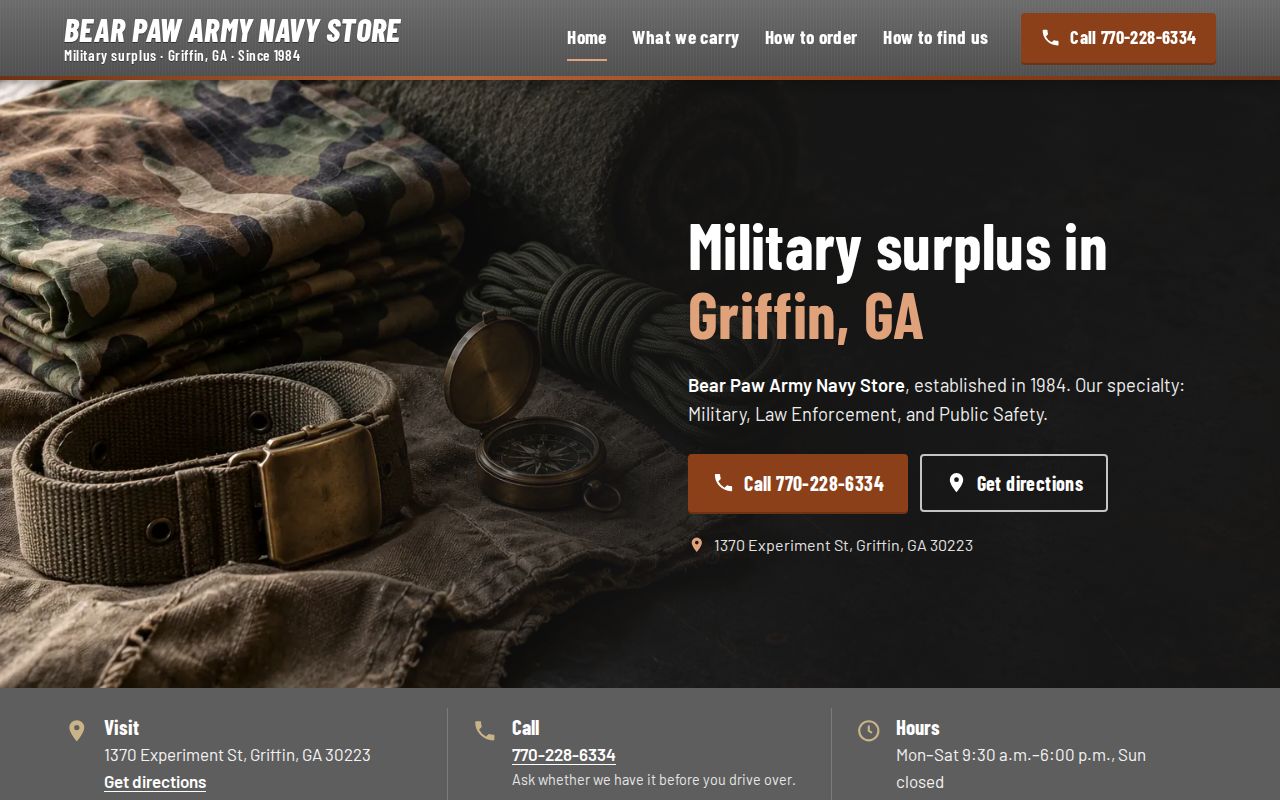 Your website