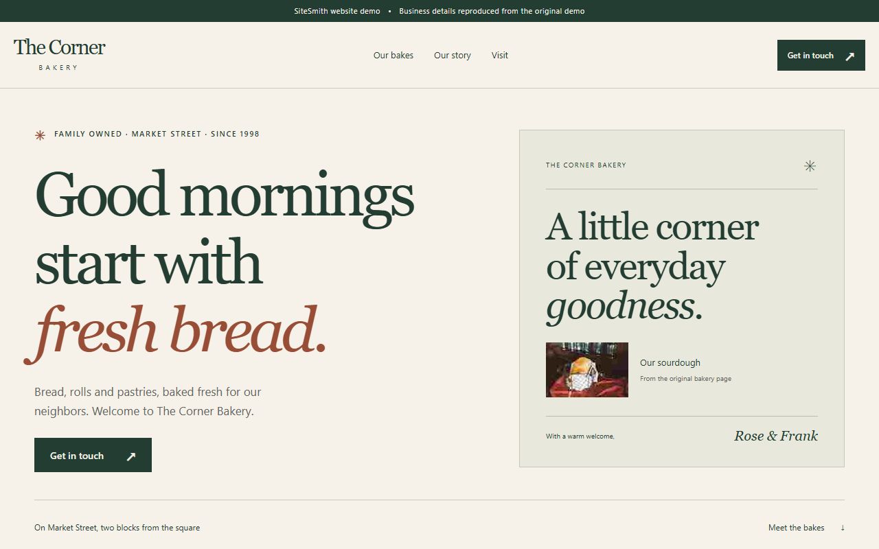 Your website