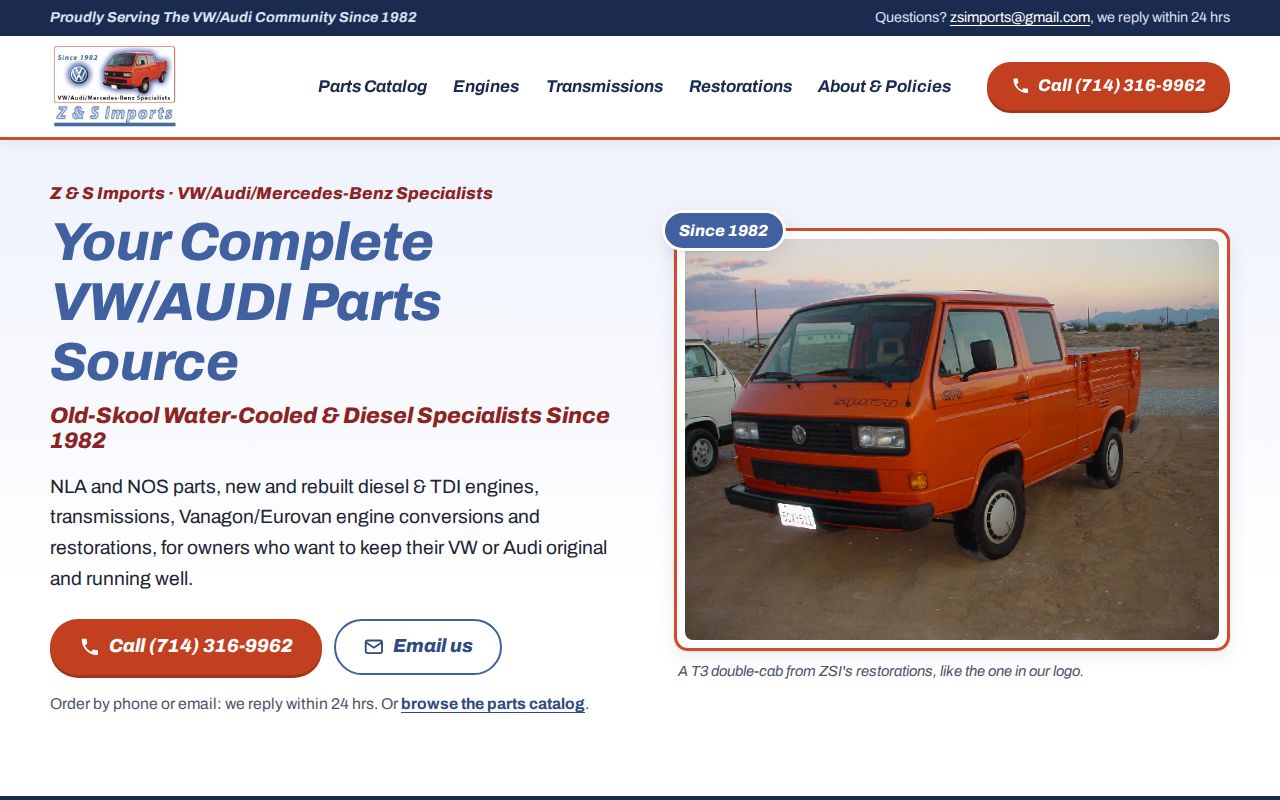 Your website
